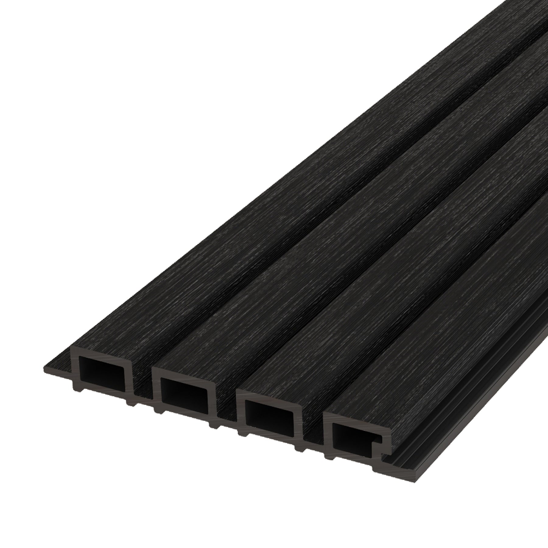 WPC vanjski zidni paneli Crna fasadni